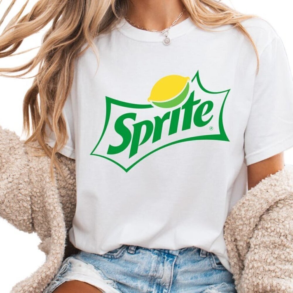 Sprite Graphic Tee Funny Soda Lover Unisex Shirt .